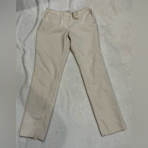 Calvin Klein Off White cotton blend pants size 4